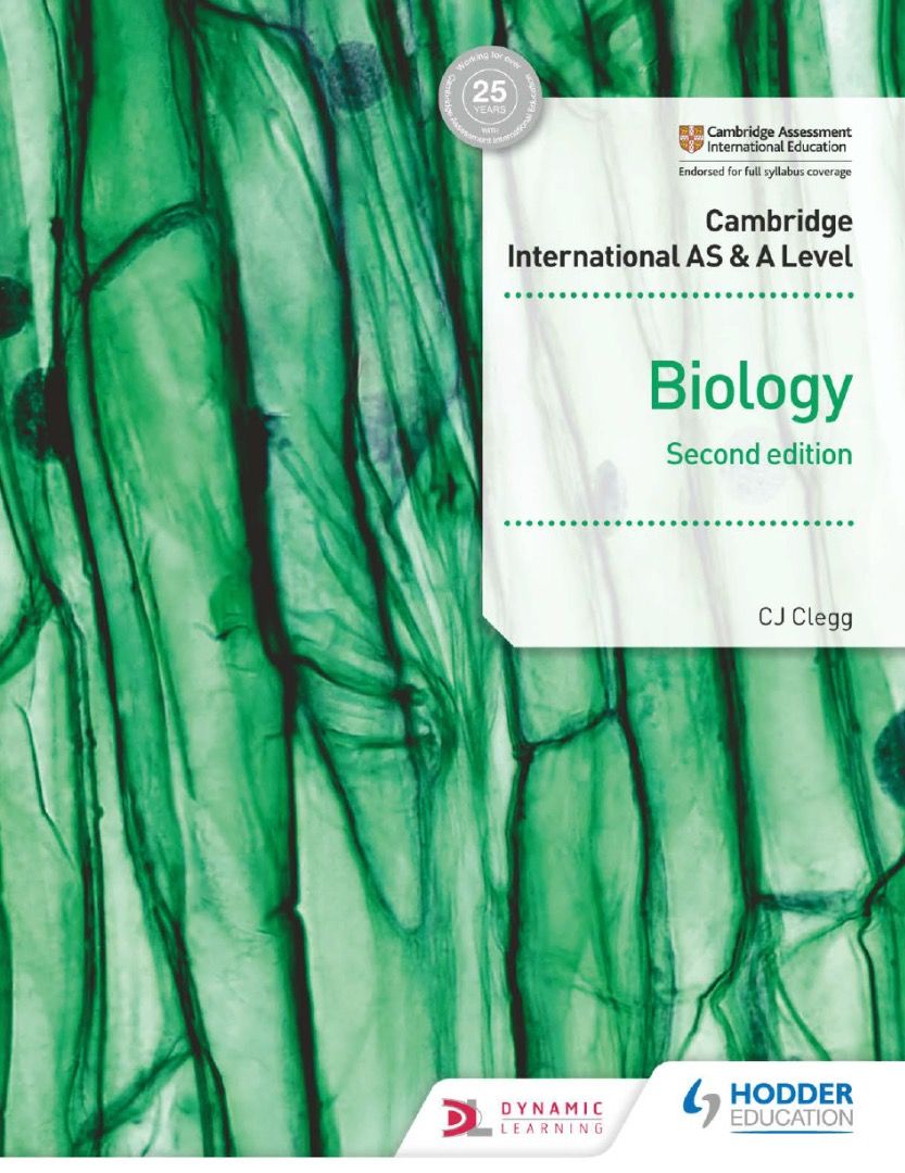 Alevel Hodder Biology Coursebook 2nd Edition Hobbies And Toys Books And Magazines Textbooks On 3833