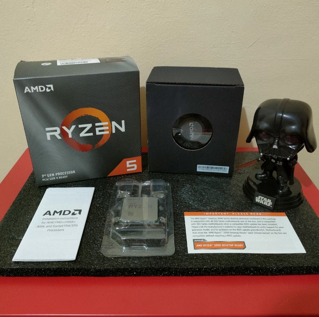 AMD RYZEN 5 3600 RX 6600 MATX CASE, Computers & Tech, Parts