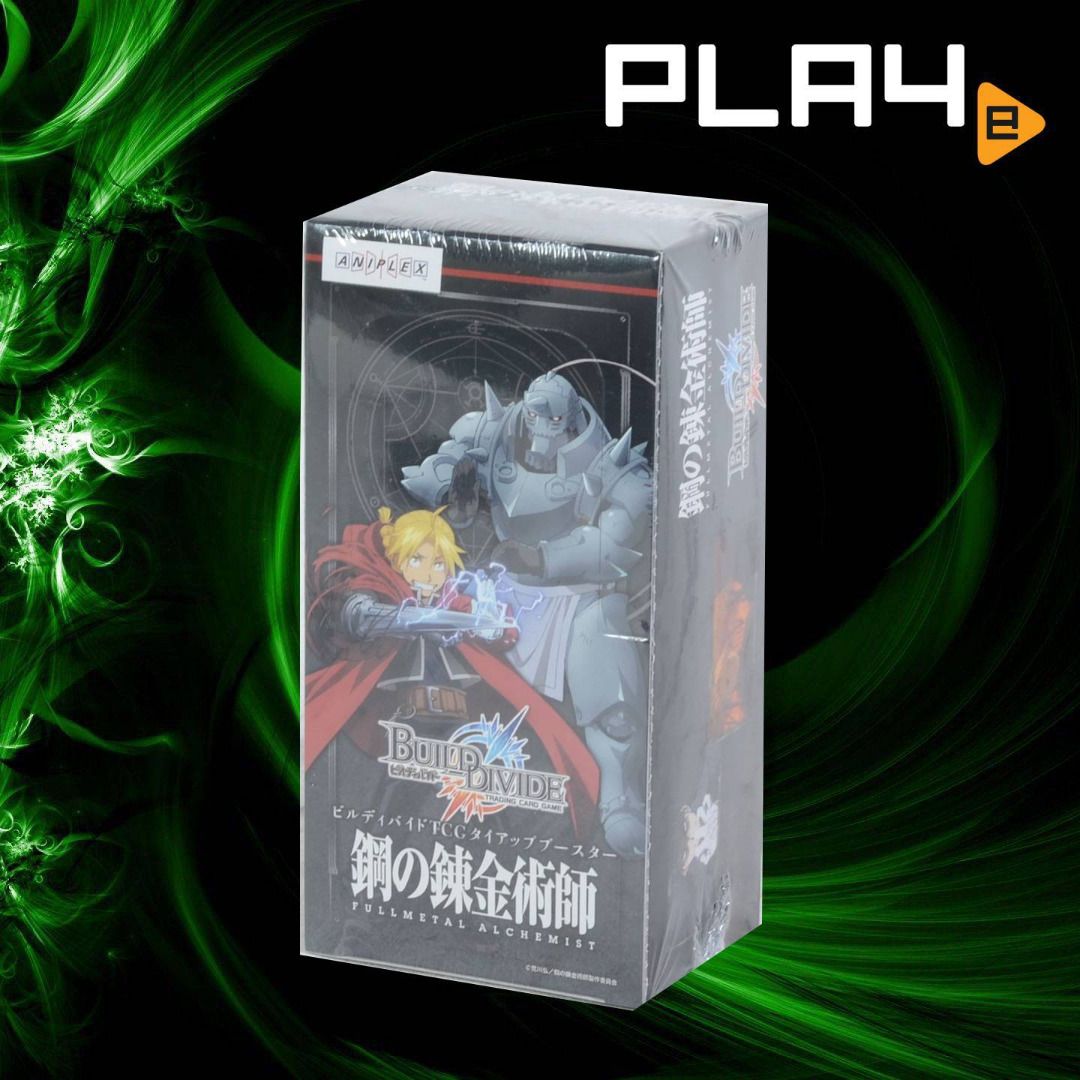 Aniplex Build Divide Fullmetal Alchemist Booster Pack/Box (JAP) (7063107)  Brand New, Hobbies & Toys, Toys & Games on Carousell