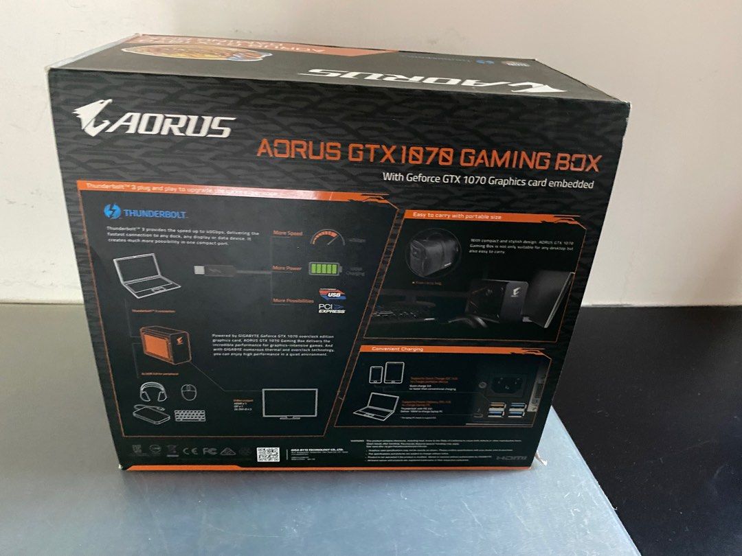 AORUS GTX 1070 eGPU