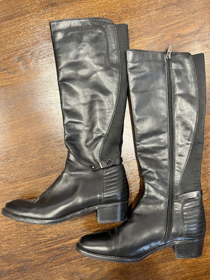 Aquatalia riding boots clearance