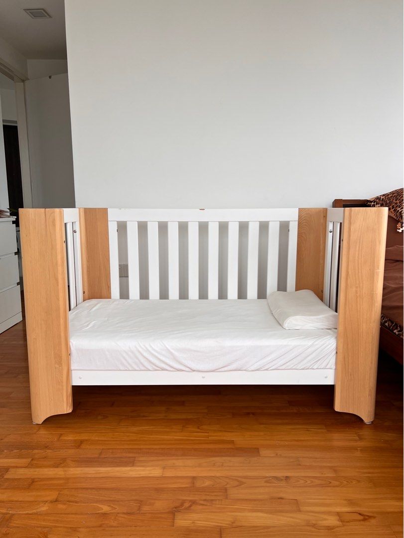Australia Boori baby cot from new born to up to 5 years old, Babies & Kids, Baby Nursery