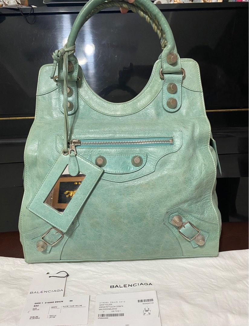 Authentic Balenciaga Giant Folder Shoulder Bag, Luxury, Bags & Wallets