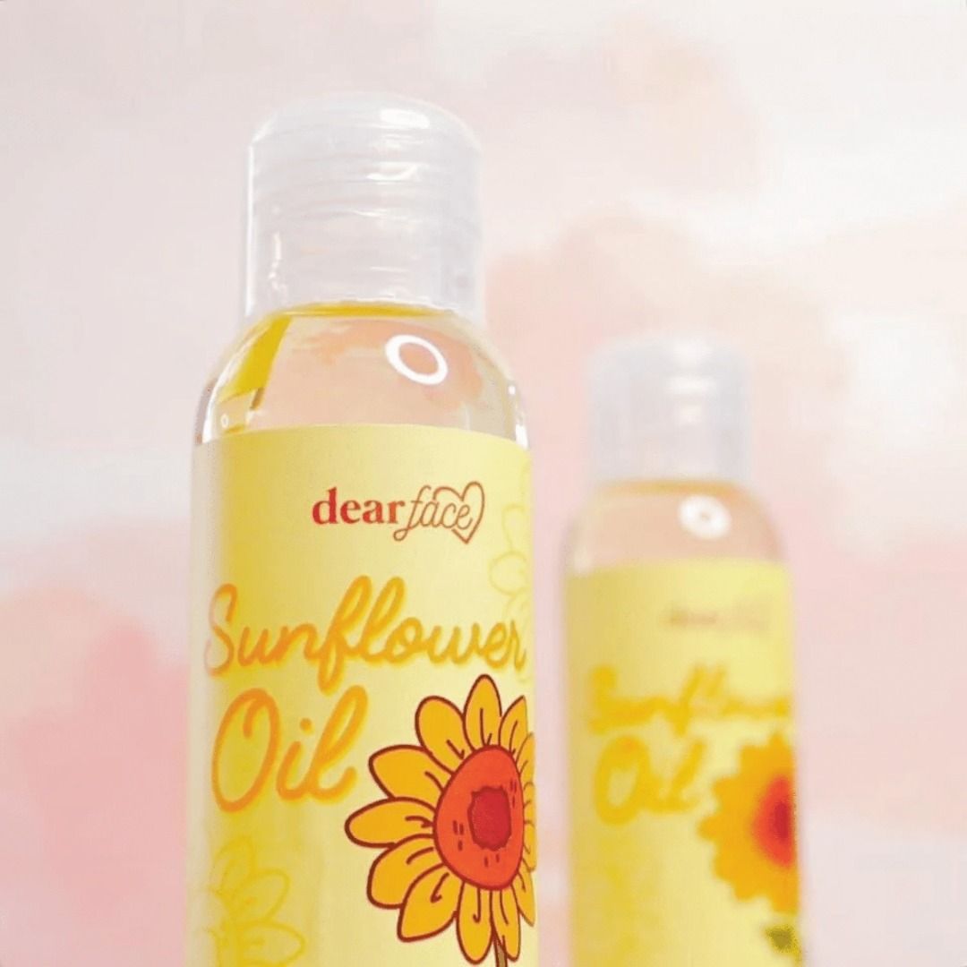 Authentic Dear Face Body Milk Scrub and Sunflower Oil, Beauty