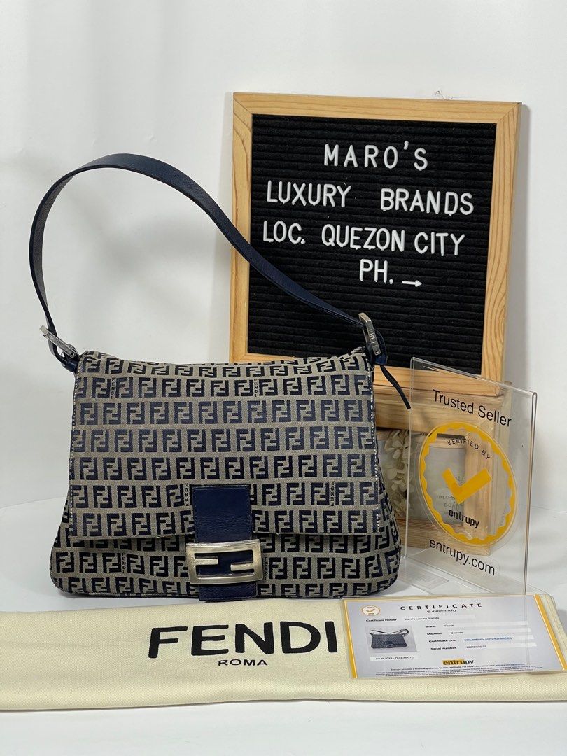 Fendi zucchino mama baguette sale