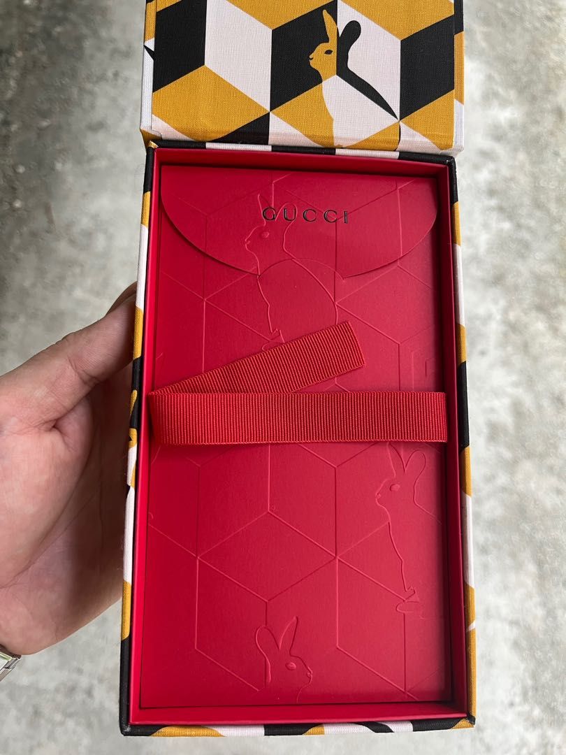 Gucci 2023 red packet paperweight jewelry box for star eye mug slippers  backpack