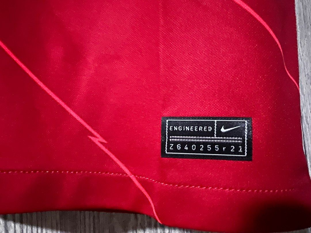 Authentic Nike Liverpool Home Jersey 21 22