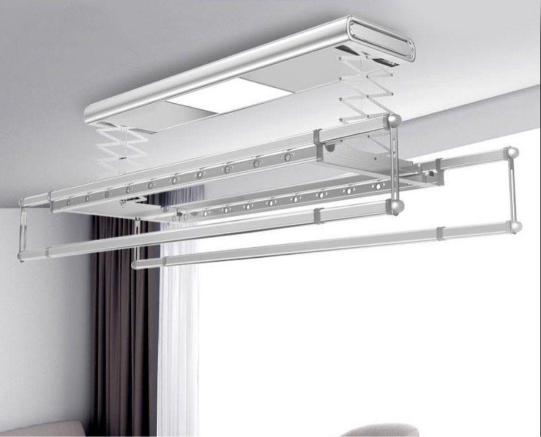 Clothes Auto Rack Automated Clothes Rack (Brand New) with delivery, Furniture & Home ...
