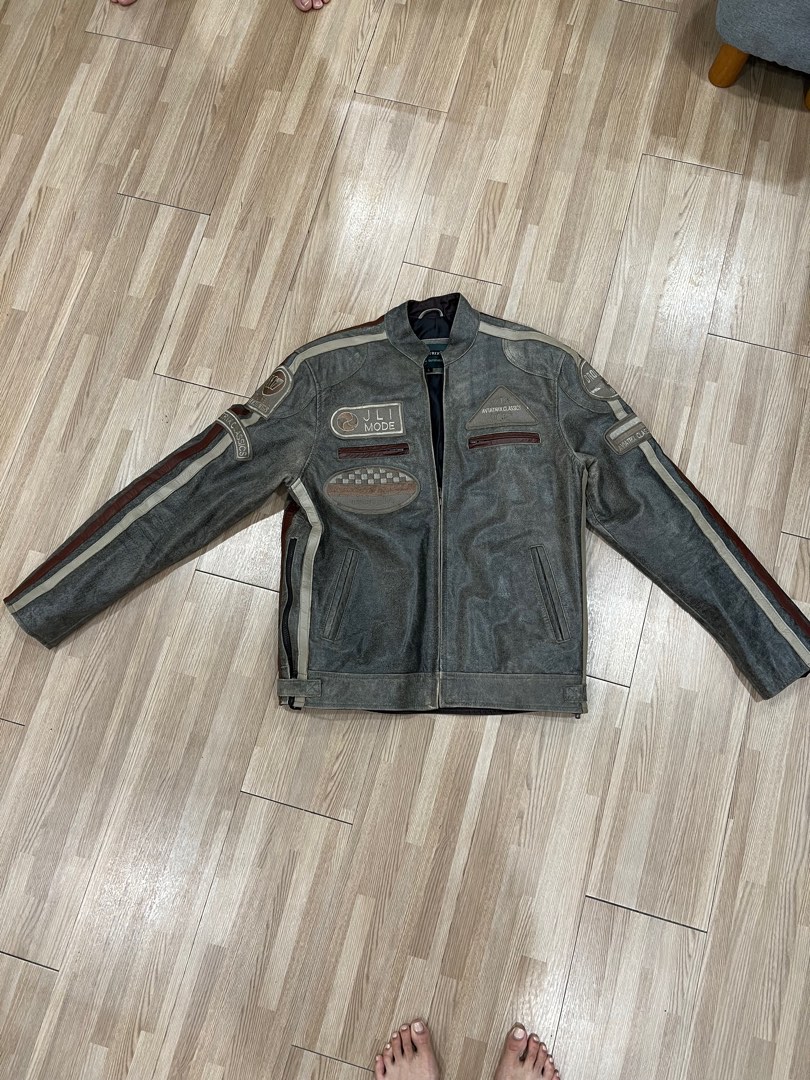 Aviatrix store leather jacket