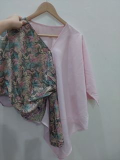 Baju Batik Unik Pink