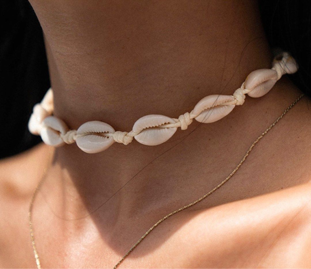 Shell choker brandy melville new arrivals