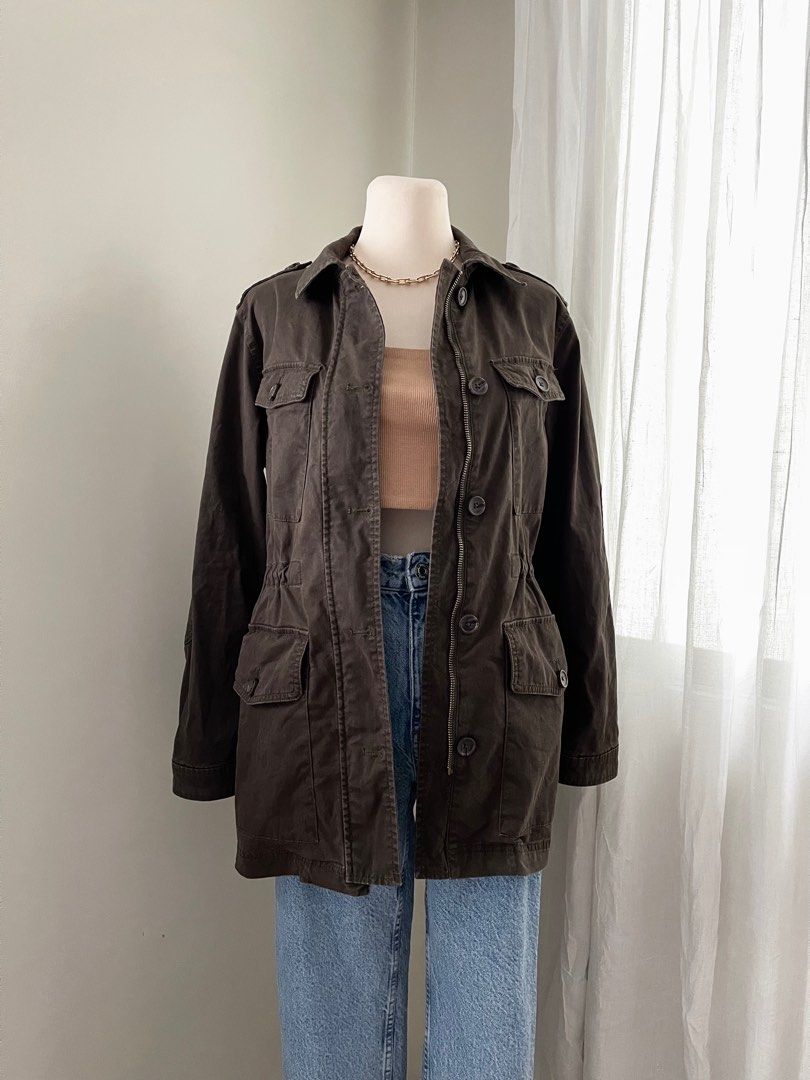Banana Republic Utility Jacket size SM made in India, Women's