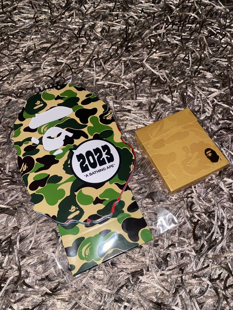 BAPE 2023 CALENDAR AND YEAR OF RABBIT RED PACKET, Furniture & Home