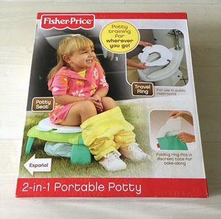 BINB fisher price 2 in 1 portable potty