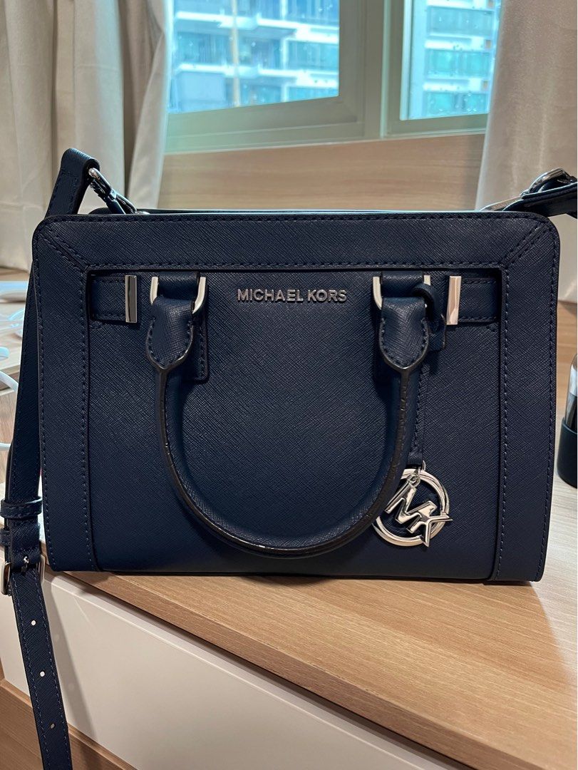 MICHAEL Michael Kors Extra Small 'dillon' Crossbody Bag in Blue