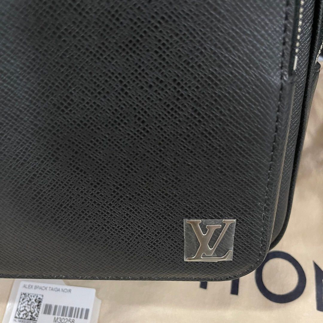 Louis Vuitton M30258 Alex Backpack Black, NOIR