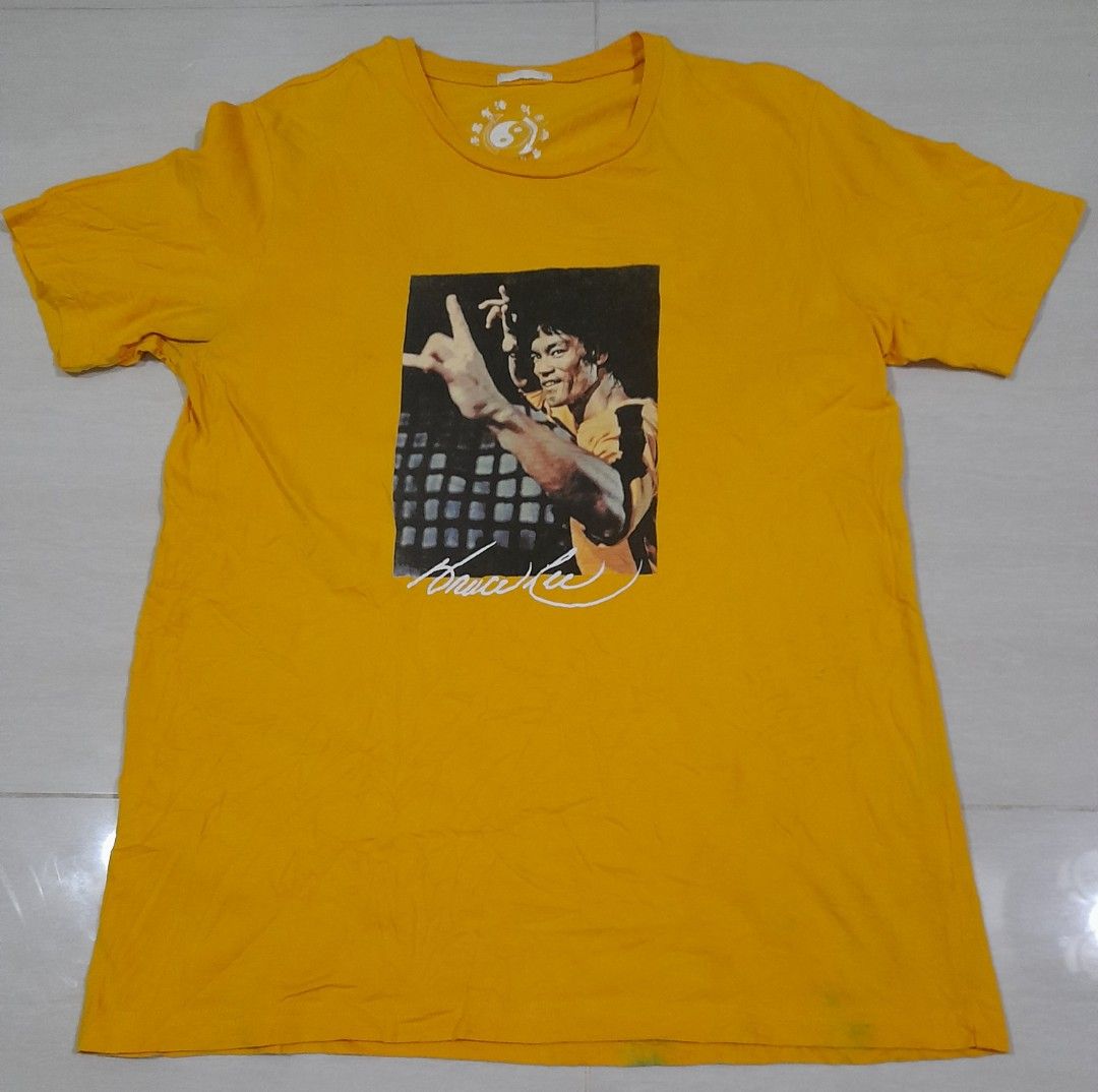 Bruce Lee Size L Pit 19 (Used), Men's Fashion, Tops & Sets, Tshirts