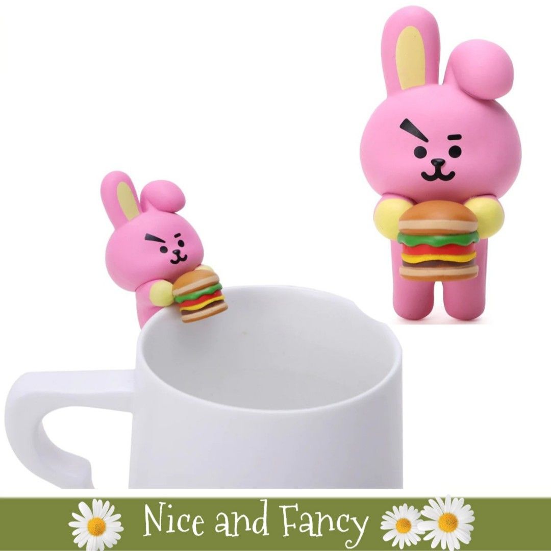 BT21 Cooky Bite Cup Figure (Category: Designer & Blind Box Toys) located in Quezon City. Submitted by niceandfancy (Listing ID 1187823953, Image 1). Description: *Material: PVC *Product Weight (lb): 0.1 *Package Weight (lb): 0.1 *Product or Package Size : 3 X 2 X 2 inches.