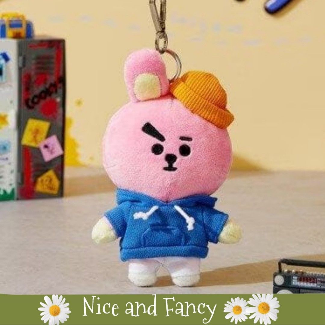 BT21 Cooky Street Mood Bag Charm Hobbies Toys Memorabilia Collectibles K Wave on Carousell