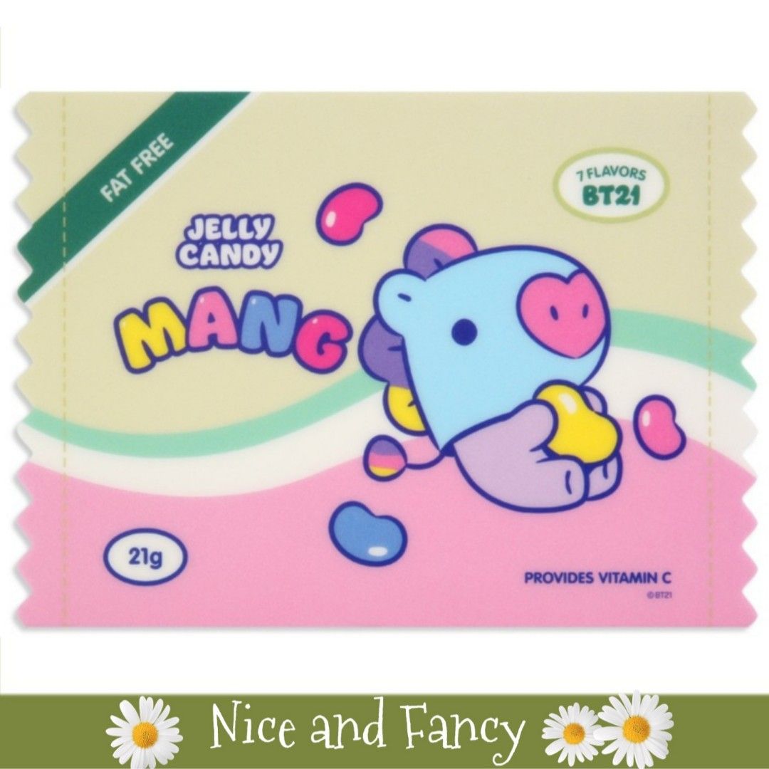 BT21 Mang Jelly Candy Mouse Pad (Category: Mouse & Mousepads) located in Quezon City. Submitted by niceandfancy (Listing ID 1147625012, Image 1). Description: - Size : 242 x 176mm - Material : PVC.