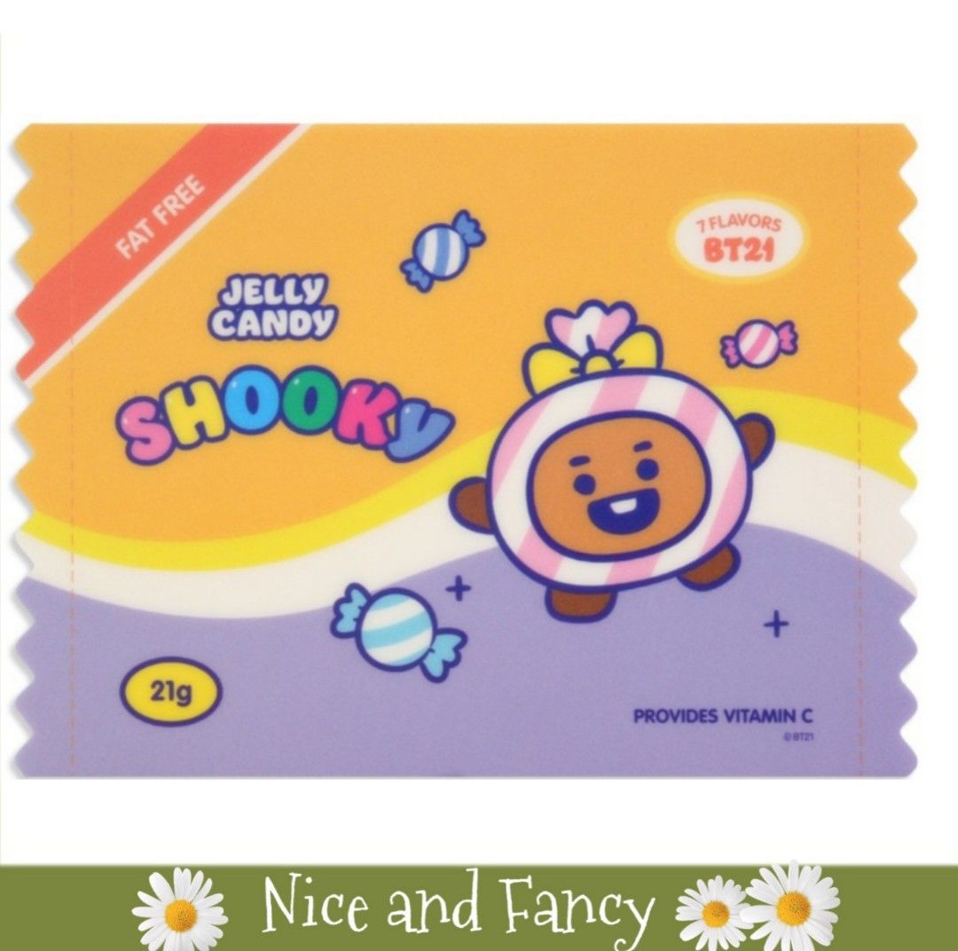 BT21 Shooky Jelly Candy Mouse Pad, Computers & Tech, Parts