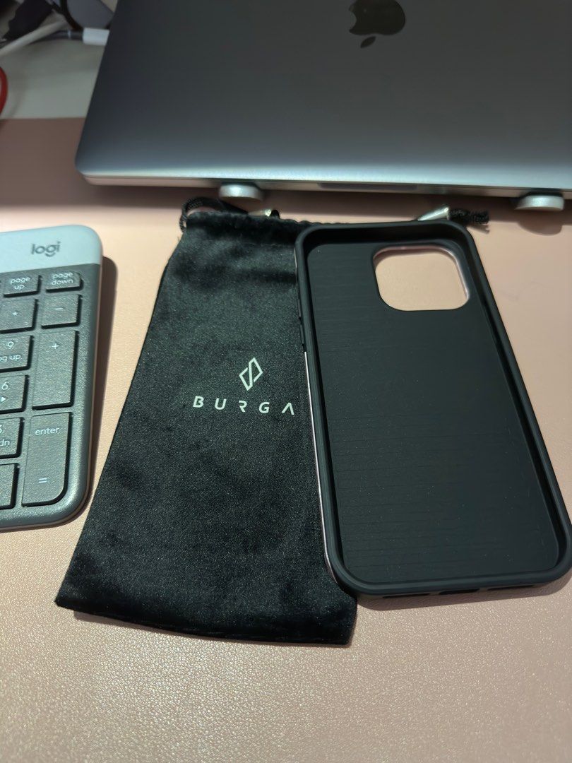 SF included Burga Tough Case with Magsafe for Iphone 14 pro max, Mobile