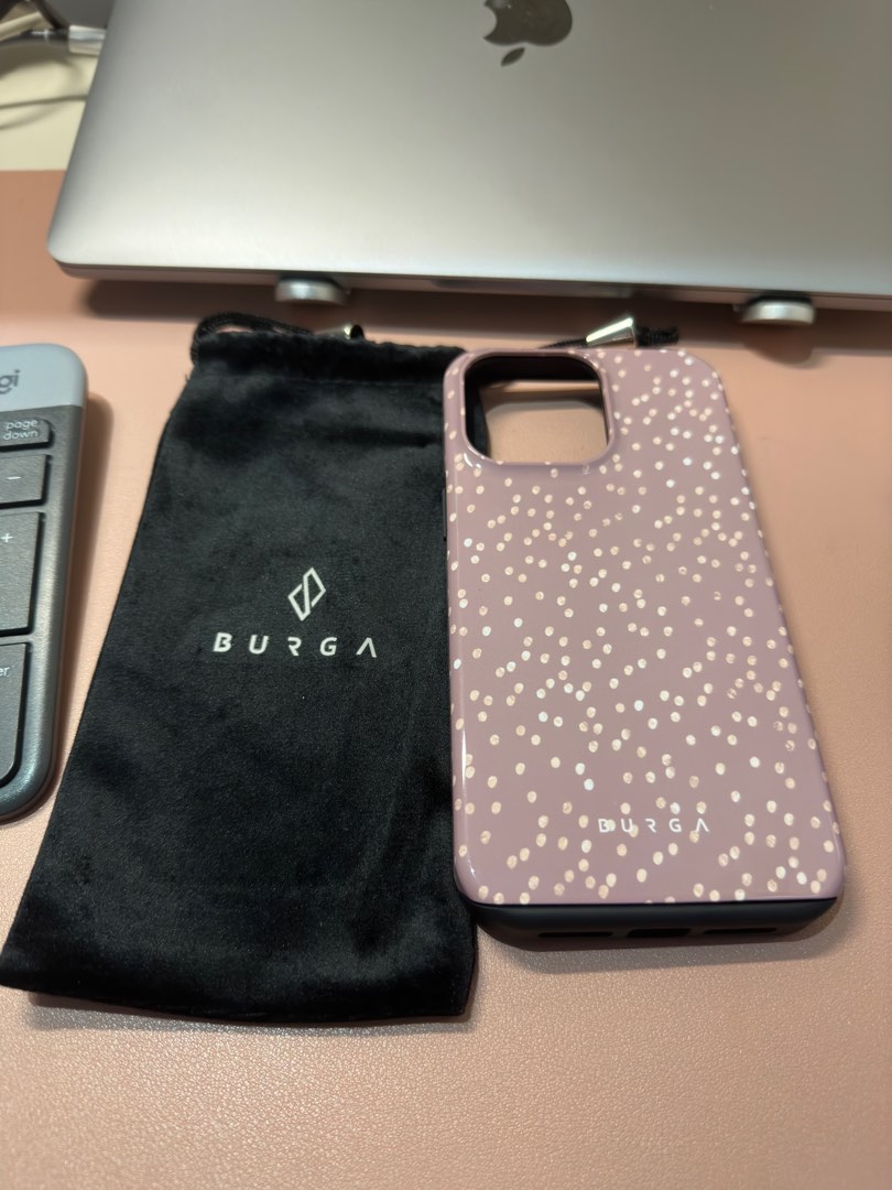 SF included Burga Tough Case with Magsafe for Iphone 14 pro max, Mobile