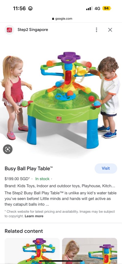 step2 busy ball play table