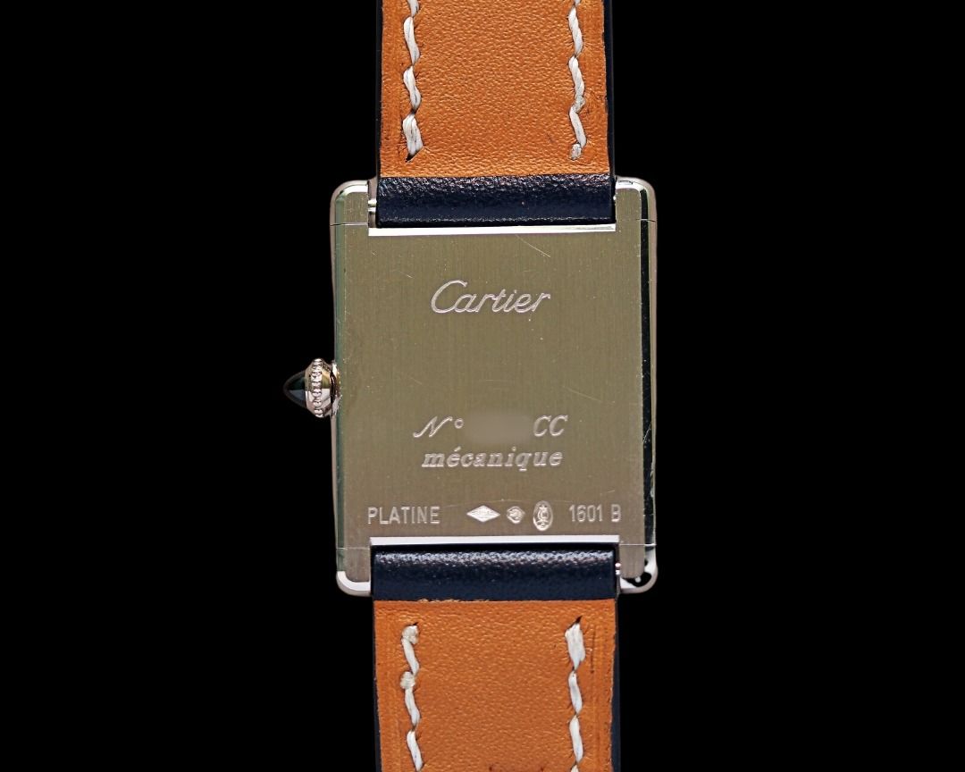 Cartier Tank Louis CPCP Limited Edition Reference 1601 in Platinum