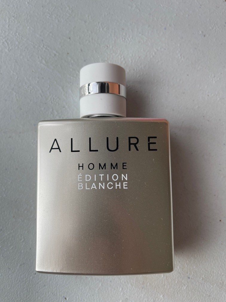 Chanel Allure Homme Edition Blanche 50mL, Beauty & Personal Care, Fragrance  & Deodorants on Carousell