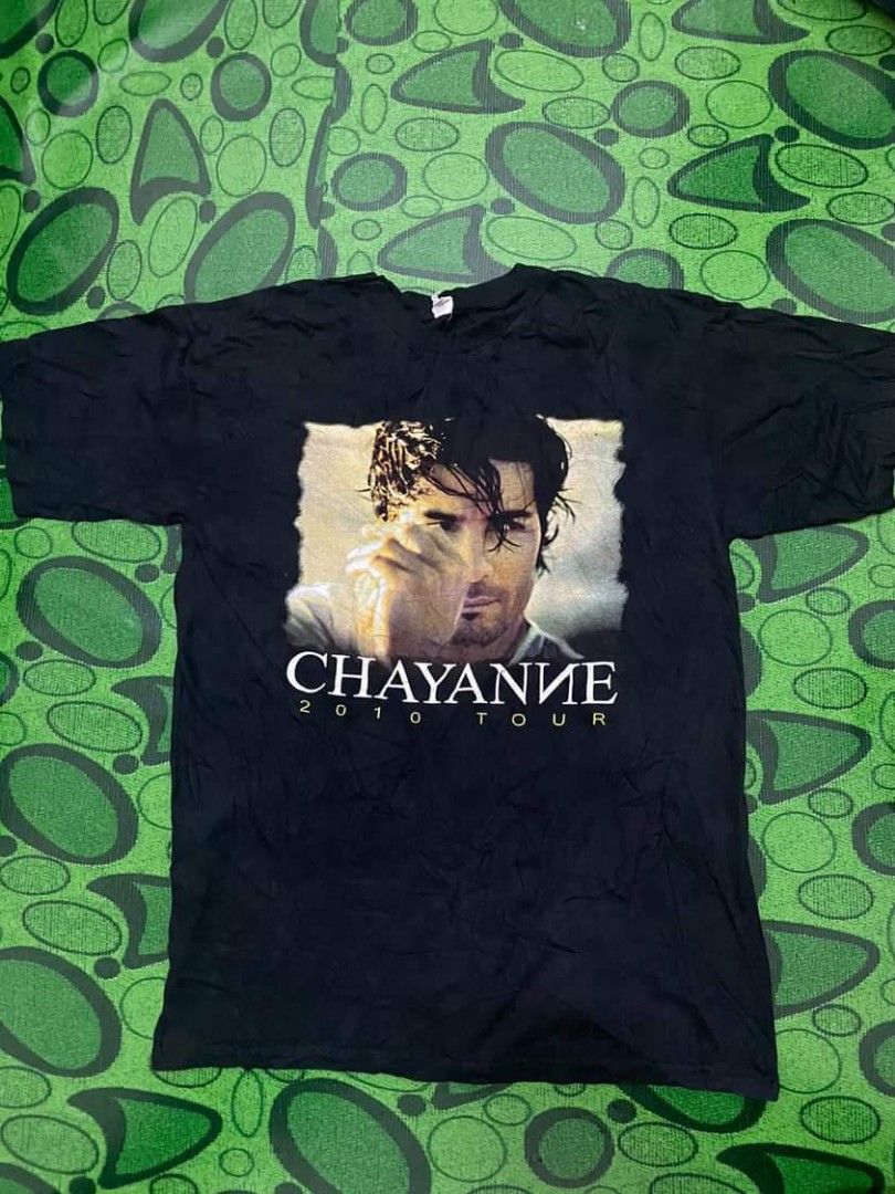 CHAYANNE TOUR TSHIRT, Men's Fashion, Activewear on Carousell
