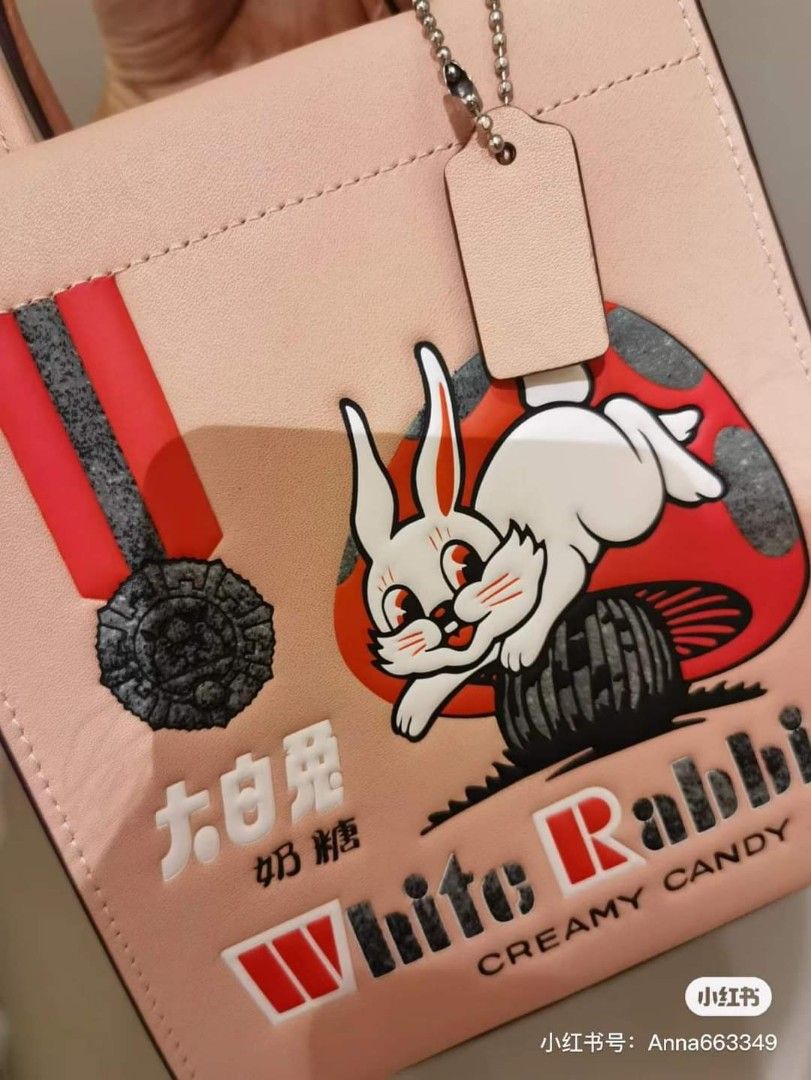 Coach Mini Cashin x Rabbit, Women's Fashion, Bags & Wallets, Cross-body ...