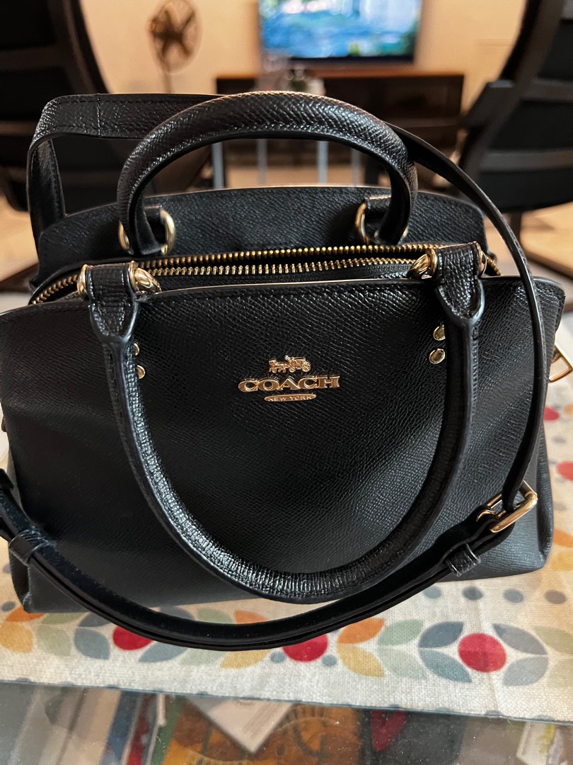 COACH MINI LILLIE CARRYALL 91146 IN IM/BLACK, Women's Fashion, Bags &  Wallets, Shoulder Bags on Carousell