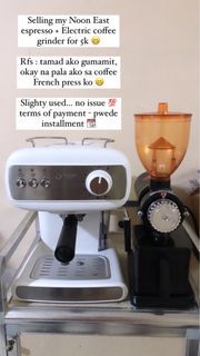 Coffee Espresso + Coffee Grinder