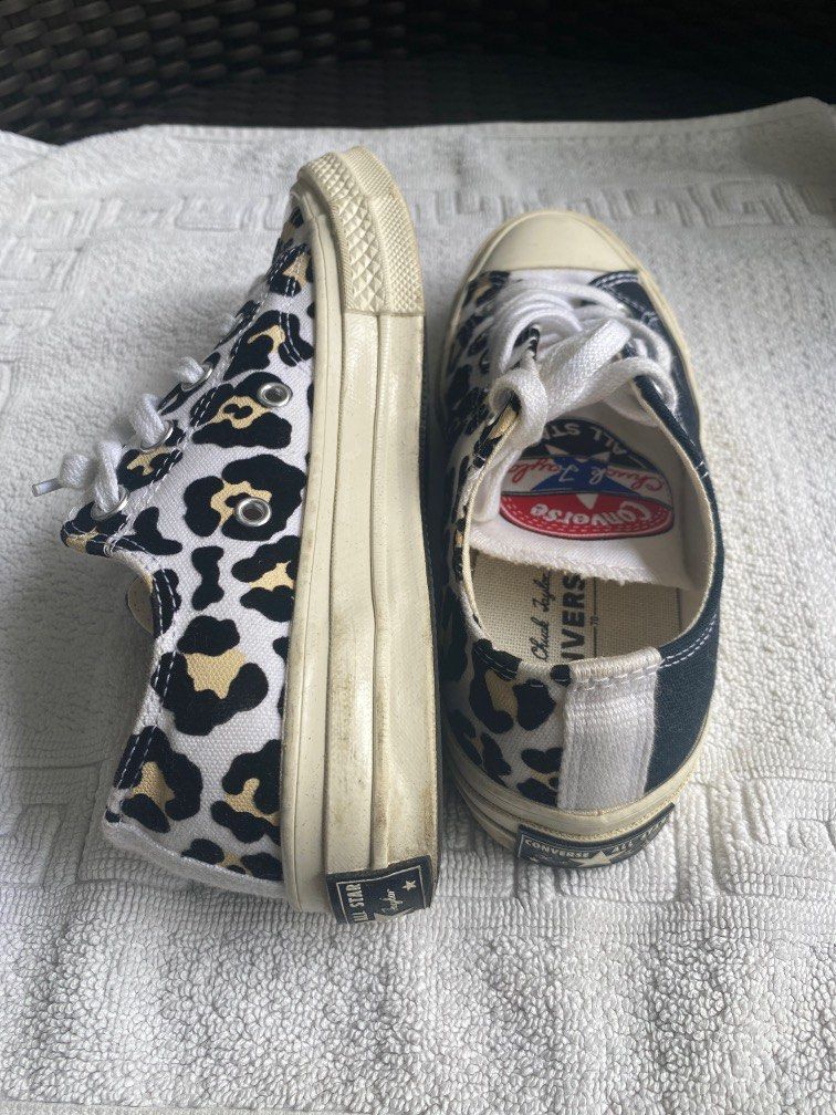 CONVERSE HALF LEOPARD PRINT, Women's Fashion, Footwear, Sneakers on  Carousell