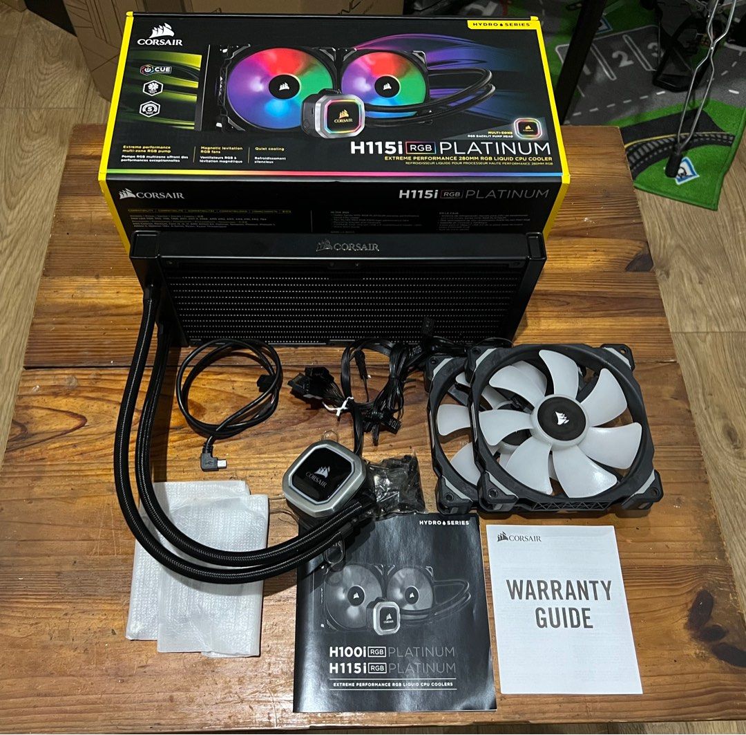 Corsair hydro series h115i rgb cheap platinum 280mm