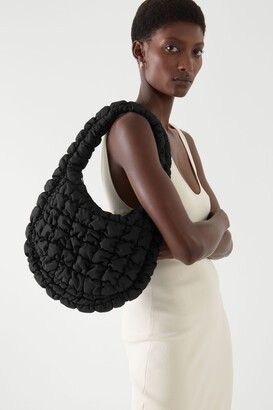 COS Quilted Mini Bag Black
