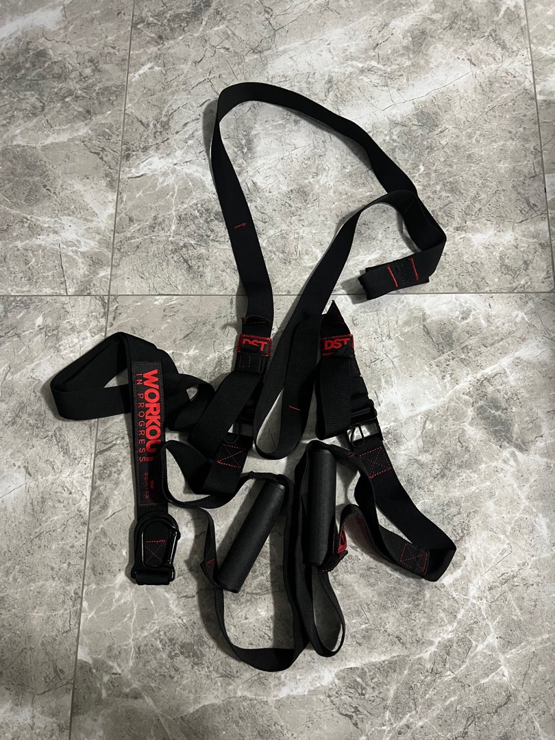 Decathlon TRX trainer, Sports Equipment, Exercise & Fitness, Weights ...