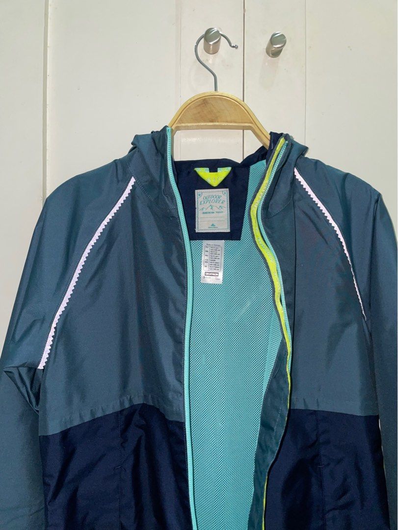 Decathlon waterproof + reflective jacket, Babies & Kids, Babies & Kids