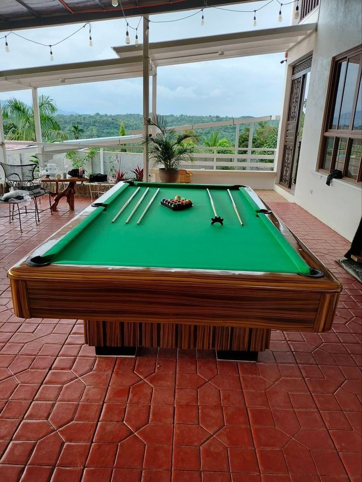 DUCCO PUYAT STANDARD BILLIARD TABLE WITH COMPLETE ACCESSORIES, Sports