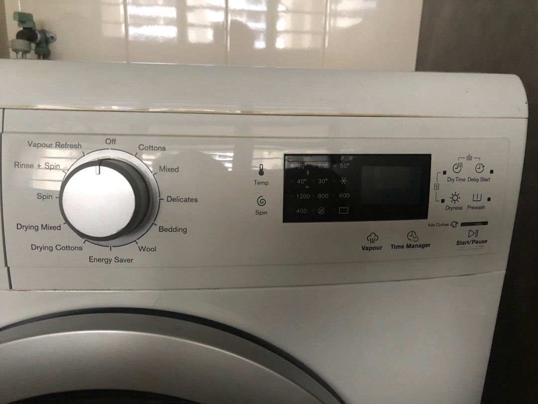 Electrolux washer cum dryer, TV & Home Appliances, Washing Machines and