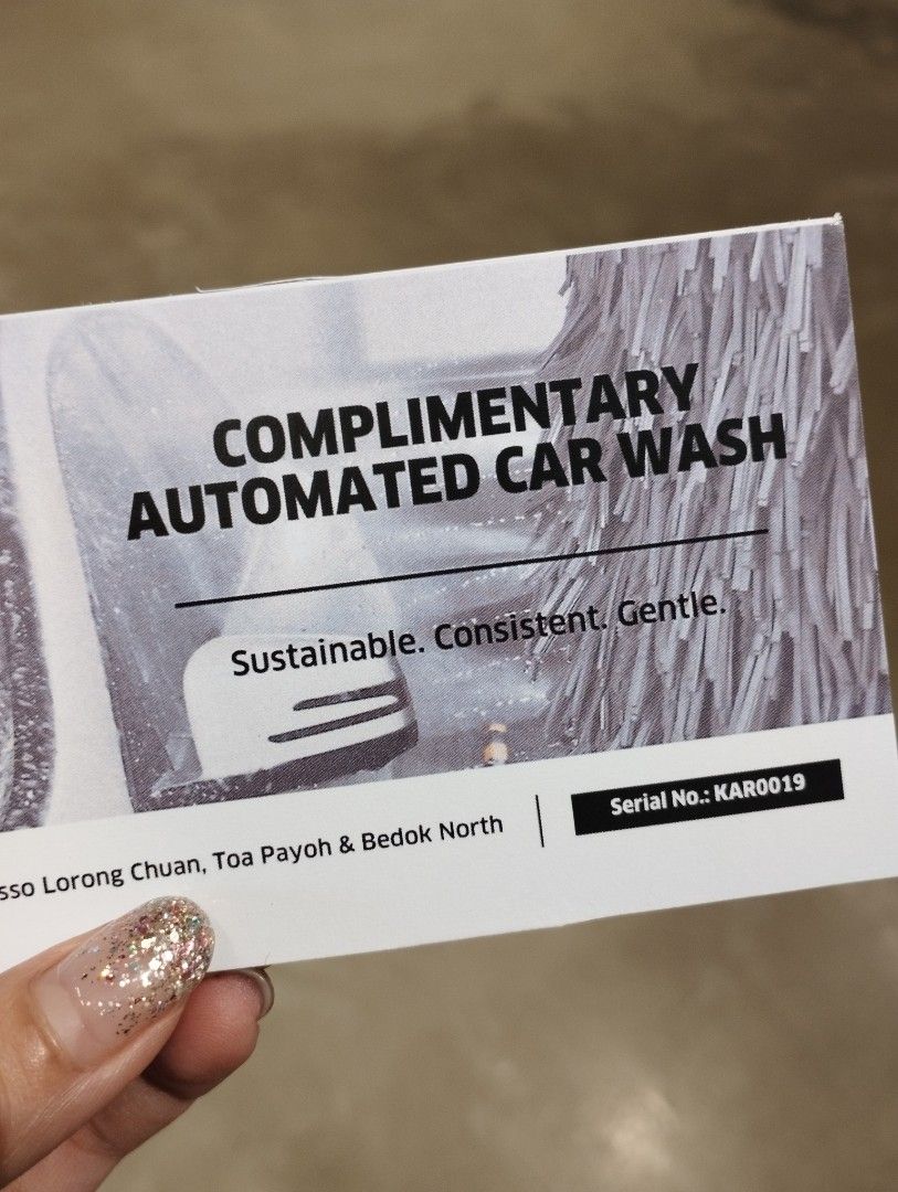 Esso Automated Car Wash voucher, Tickets & Vouchers, Vouchers on Carousell