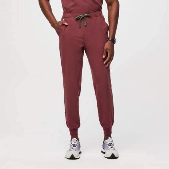 Figs dark cherry scrubs (Limited edition), Men's Fashion, Activewear on Carousell