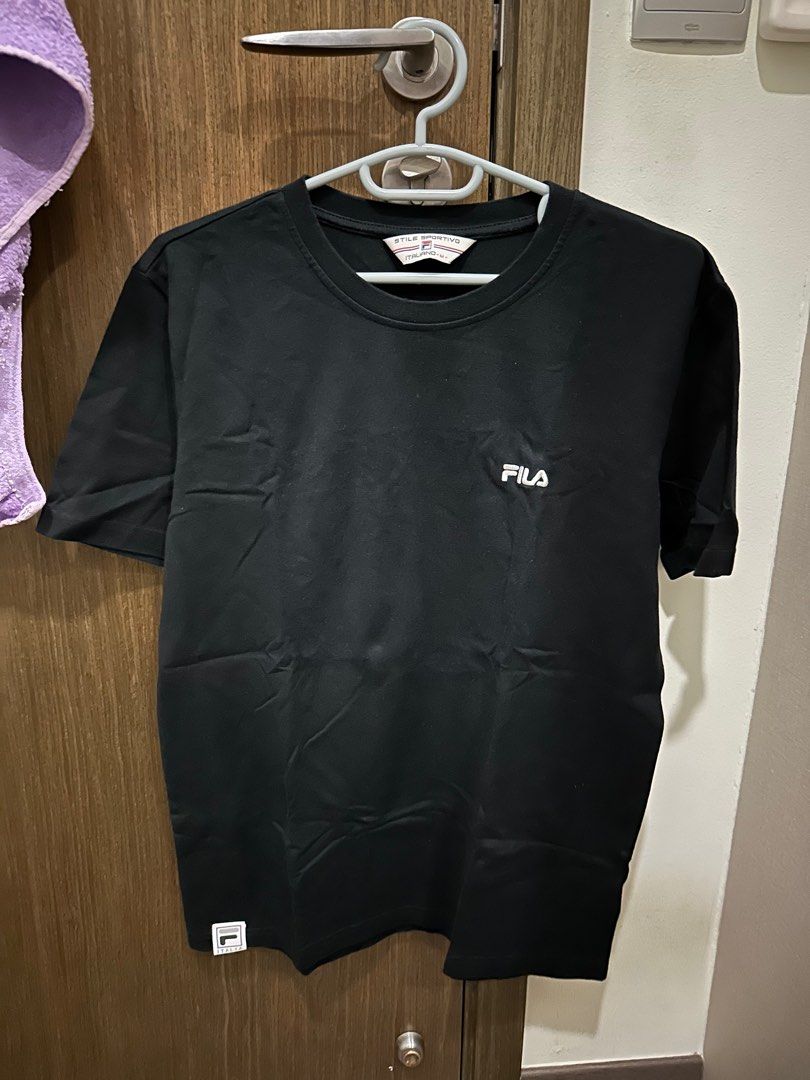 Fila shirt womens silver top