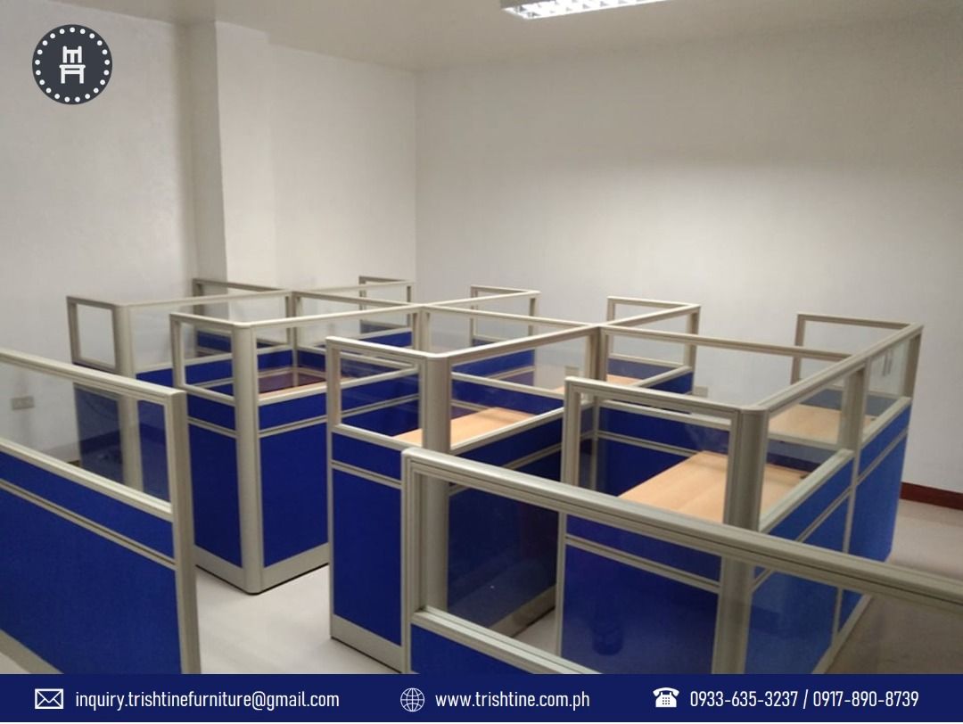 Fishbone Type Modular Partition / Affordable Office Furniture ...