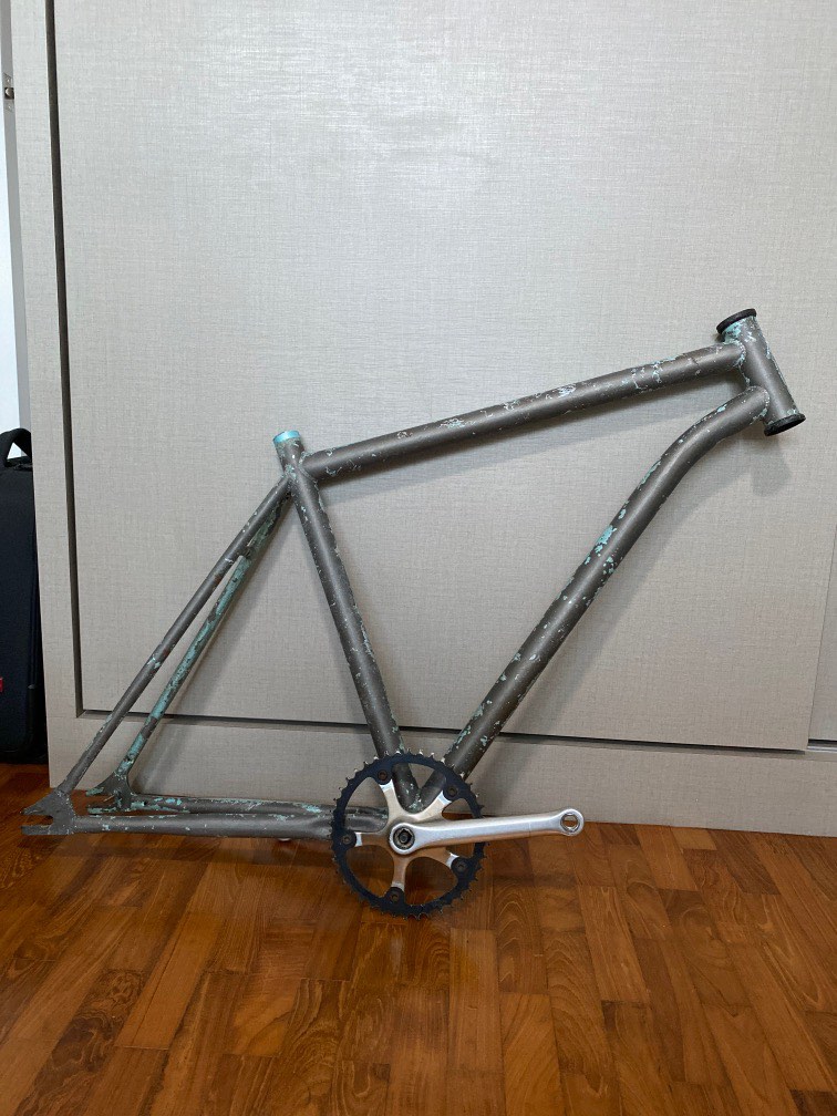 Fixie Frame, Sports Equipment, Bicycles & Parts, Bicycles on Carousell