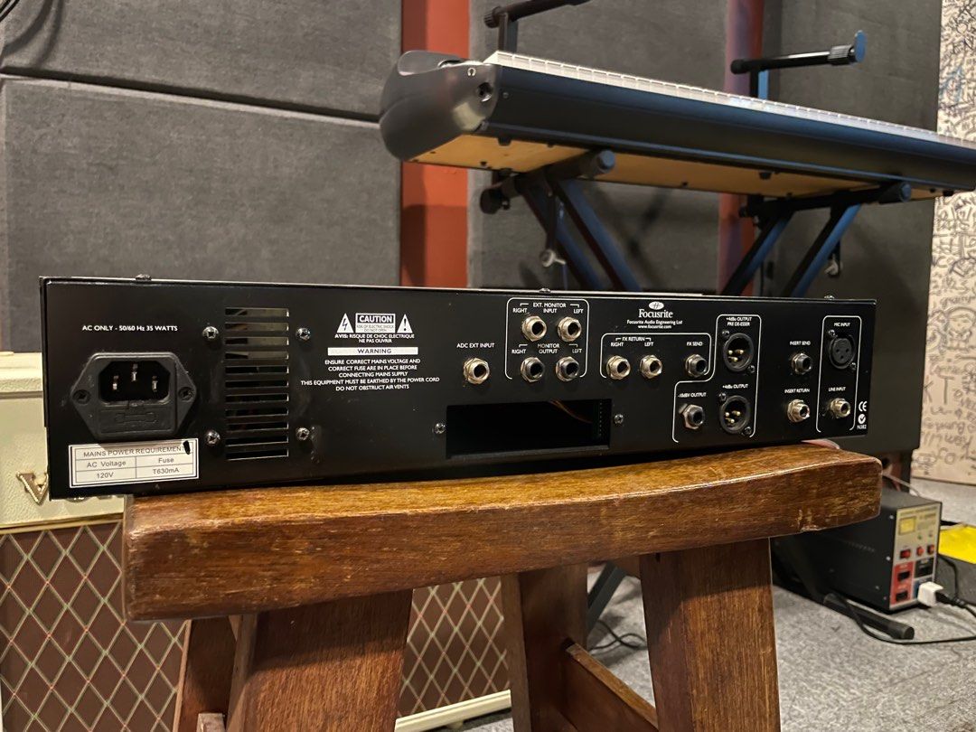 Focusrite VoiceMaster Platinum Pro Channel Strip / Preamp, Audio, Other Audio Equipment on Carousell