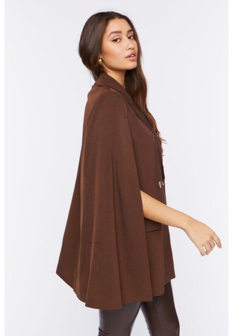 Cape jacket forever 21 sale