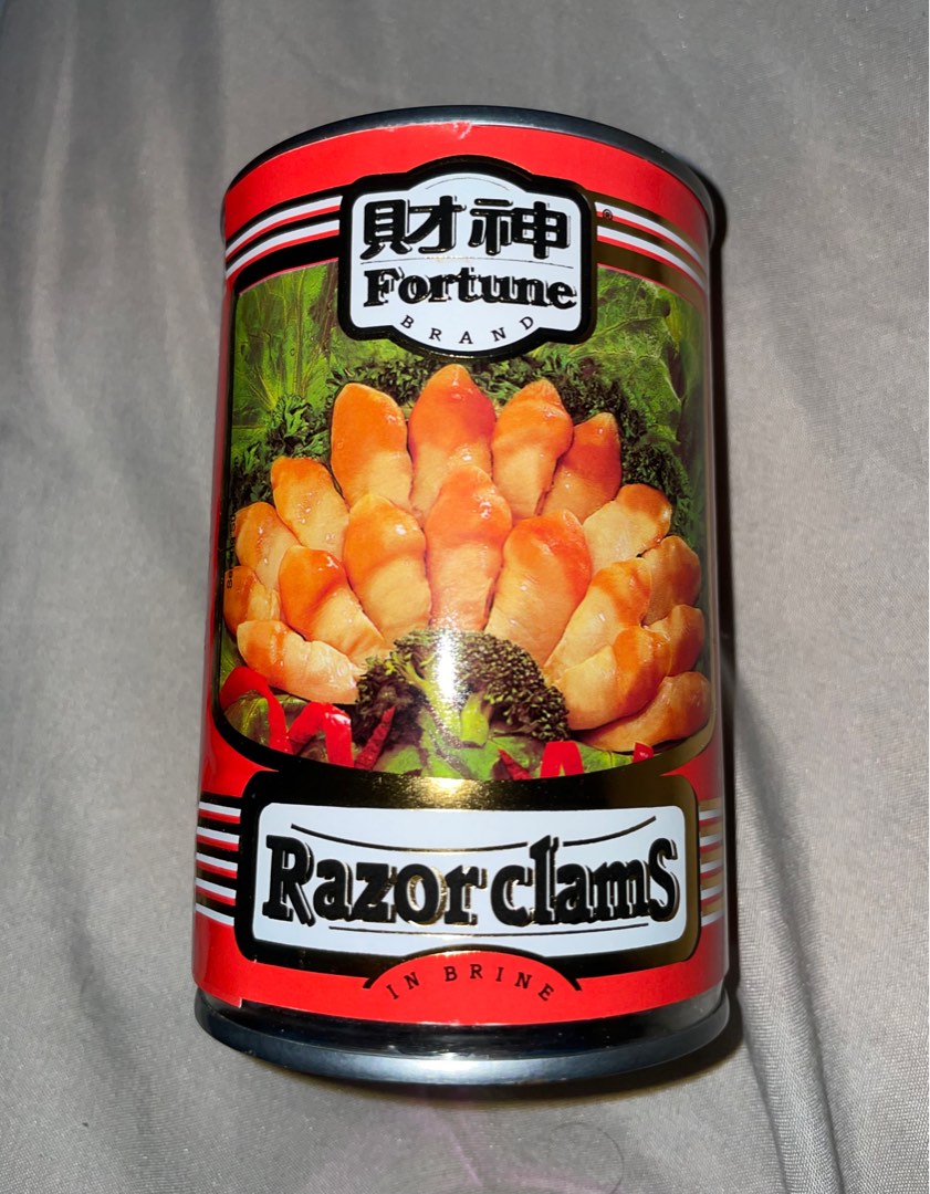 Fortune Razor Clams, Food & Drinks, Packaged & Instant Food on Carousell
