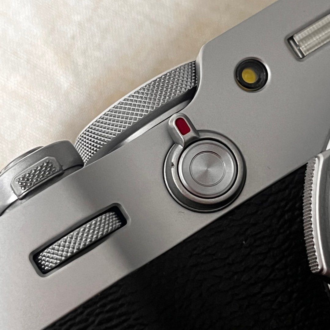 Fujifilm X100V with Lensmate thumbrest, Photography, Cameras on Carousell